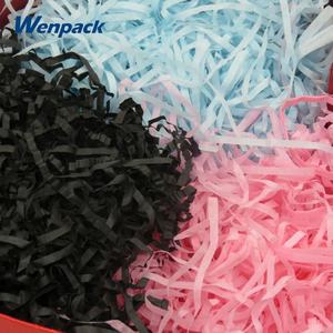 Papel de Seda Kraft de 17 g/m², Color Negro, para Relleno de Cajas, Embalaje de Regalos, Papel Triturado Suave y Arrugado - Product Image 2