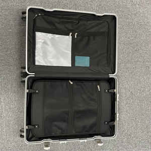 निर्माता औद्योगिक एल्यूमीनियम धातु सूटकेस ट्रॉली हाथ में 20 इंच के केबिन सामान tsa पासवर्ड लॉक बैग - Product Image 6