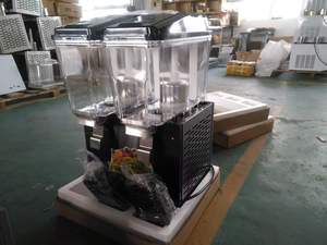 業務用16L×2ステンレス製冷却ジュースメーカー多機能冷飲料＆ジュースディスペンサーマシン（ホテル用） - Product Image 6