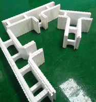 Blocs ICF en béton isolant à commande PLC automatique de Hangzhou avec pompe et moteur haute efficacité