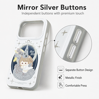 Coque de protection d'objectif pour iPhone 17 Pro Max avec design magnétique, anti-traces de doigts, impression par transfert d'eau, Air