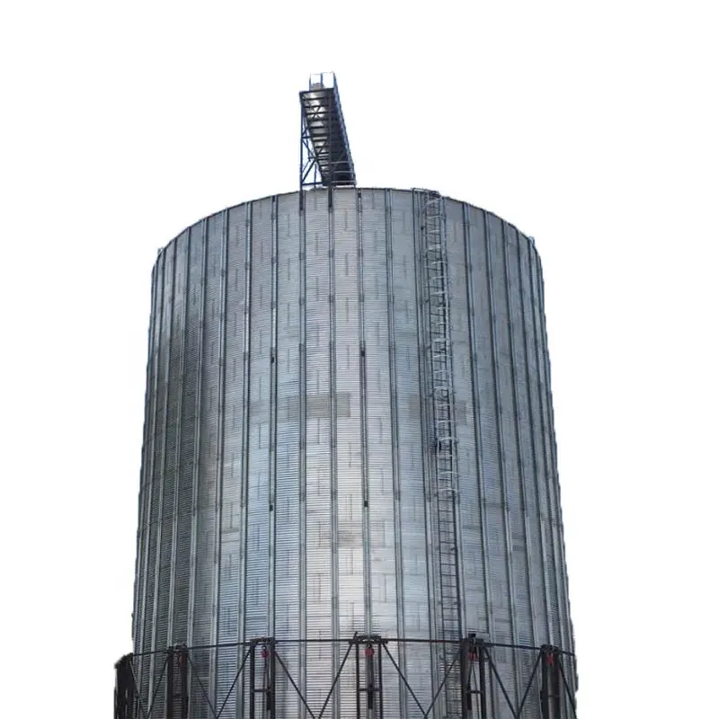 Silos d'acciaio del Silo del grano del mais del grano di alto livello di Hongdefa per 500t 1000t 1500t 2000t 3000t