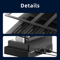 MAIWO/OEM 4bay USB3.0 al disco rigido Sata attracco per 2.5 "3.5" Hdd /ssd SATAI/II/III/6Gbps