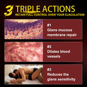 Crème de massage Titan Gel pour hommes, originale, dorée, longue durée, agrandissement du pénis, menthol aquatique, plantes naturelles pures, sans additifs - Product Image 3