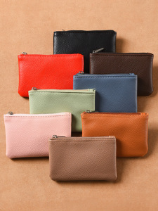 Nouveaux portefeuilles courts en cuir PU, porte-cartes <span class=keywords><strong>de</strong></span> crédit, porte-monnaie <span class=keywords><strong>pour</strong></span> femmes, sacs à monnaie, porte-cartes à fermeture éclair, porte-monnaie, sacs <span class=keywords><strong>de</strong></span> rangement, cadeaux <span class=keywords><strong>pour</strong></span> femmes - Product Image 2