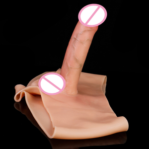 Vente chaude Sangle Creuse Sur Gode Pour Hommes Pénis Extender Sex Toy Pantalon Avec Gode Pour Homme Masturbateurs - Product Image 6