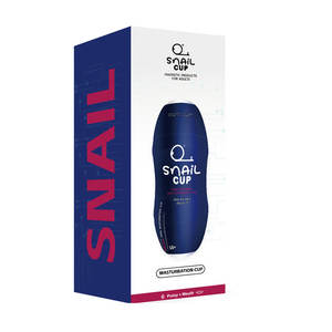 Schnecken-Doppelkopf-<span class=keywords><strong>Masturbator</strong></span> Manueller <span class=keywords><strong>Masturbator</strong></span> Männliches Sexspielzeug Erwachsenenprodukte Silikon Mini-Masturbationsbecher <span class=keywords><strong>Penis</strong></span>-Trainer für Jungen - Product Image 5