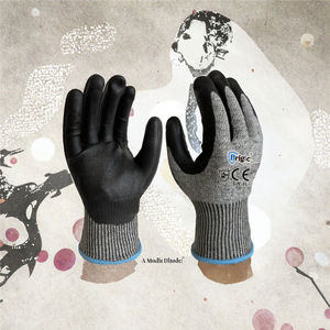 Guantes de Seguridad Resistentes a Cortes, Nivel 5, con Recubrimiento de PU, Antideslizantes, Resistentes a Pinchazos y Abrasivos, con Certificación CE ANSI 13G HPPE - Product Image 3