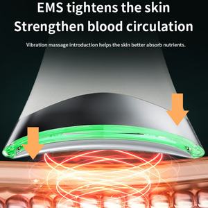 Masseur facial rechargeable en forme de V, outil de massage anti-âge et amincissant avec mésothérapie, mini appareil de lifting du visage - Product Image 5