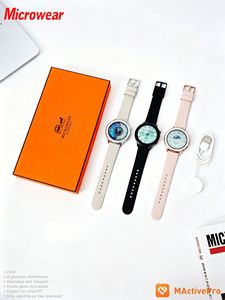 Reloj Inteligente AI Watch 5: Respuesta a WhatsApp y <span class=keywords><strong>Telegram</strong></span>, Llamadas por BT+NFC, Resistente al Agua 3ATM, 14 Días de Autonomía, Frecuencia Cardíaca, Deportes, iOS y <span class=keywords><strong>Android</strong></span>. - Product Image 3