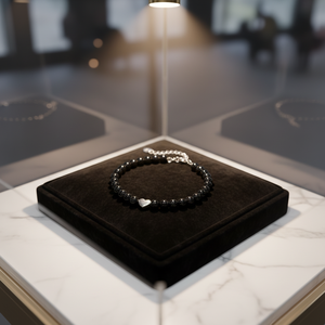 Bracelet en argent 925 avec agate perlée tendance UM JEWELRY pour femmes - Cadeau de fiançailles, de mariage, d'anniversaire et de fête - Product Image 4