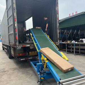 Lianxin Frachtförderer mit Band und Angetriebenen Rollen für Schnelle Containerentladung von Lebensmitteln, Getreide und Zement - Product Image 1