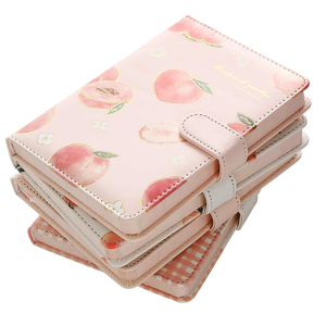 A5 taccuino creativo di colore <span class=keywords><strong>con</strong></span> cartonatura rigida del fiore bella ragazza che scrive il taccuino <span class=keywords><strong>con</strong></span> fibbia magnetica ha colorato le pagine bianche - Product Image 1