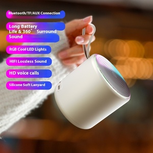 Xách Tay Mini Không Dây Cho <span class=keywords><strong>Bluetooth</strong></span> Loa RGB LED Chiếu Sáng 3D Âm Thanh Stereo Âm Thanh Cao Chất Lượng Loa Siêu Trầm Cho Nhà Ngoài Trời - Product Image 3