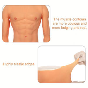 Combinaison musculaire en silicone réaliste de qualité supérieure pour hommes et femmes, version améliorée, pour la musculation, le cosplay, les fêtes, le travestissement - Product Image 5
