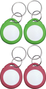 KF-09 porte-clés Rfid ABS mini étiquette NFC réinscriptible 125Khz étiquette de clé automatique porte-clés RFID vierge pour Autos - Product Image 5