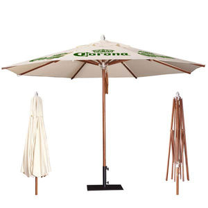 Parasol en <span class=keywords><strong>bois</strong></span> personnalisé avec mât central en <span class=keywords><strong>bois</strong></span> pour la plage, le jardin, l'extérieur, pour la France, l'océan, 5 Beck's Highland Fusilier - Product Image 3