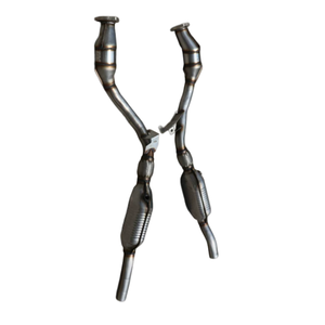 Convertidor catalítico de tres vías de acero de alta calidad para modelos Audi A6-C5 2.8L de 2004-2008, estándar Euro III, izquierdo y derecho - Product Image 4