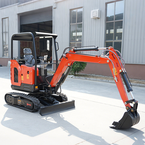 Kostenloser Versand Euro 5 CE EPA Bagger All Terrain Crawler 2,5 Tonnen Small Digger Garden Hydraulischer multifunktion aler Micro Bagger - Product Image 5