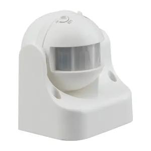 Sensor de movimento humano infravermelho, detecção pir automática rotacional ac 100-240v