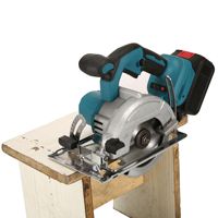 Scie circulaire électrique 125 mm pour style sans balais, batterie au lithium, portable, travail du bois, machine de découpe industrielle à charge
