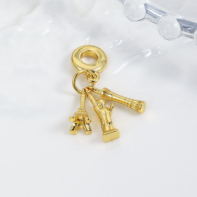 #6 oro/Estatua de la Libertad+Torre Eiffel