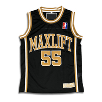 Kustom Jersey basket pria Vintage terbaik basket desain Jersey
