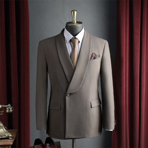 Nuevo Conjunto de Tres Piezas para <span class=keywords><strong>Hombre</strong></span> con Botones de Una Fila, Antiarrugas y Ligeramente Elástico, Casual, para Novio y Padrino - Product Image 6