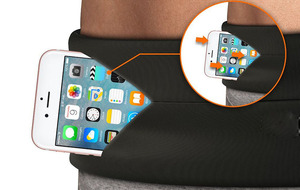 Elastik spor spor Flip yansıtıcı bel Flip yıkanabilir koşu kemeri için iPhone cep telefonu telefonu - Product Image 3