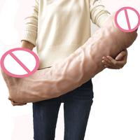 Dildo Monstruoso Gigante Masivo de 26" Totales 22.8" Insertables, el Pene Más Ancho y Grueso, Verga Extrema XXXL
