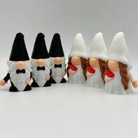 Meilleures ventes transfrontalières FUSEJOY PLA Figurines de nains miniatures imprimées en 3D, poupées, décorations de Noël fantastiques, ornements, projets DIY pour
