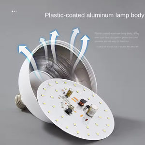 <span class=keywords><strong>Ampoule</strong></span> LED grande puissance fabriquée en Chine, culot <span class=keywords><strong>E27</strong></span>, avec éclairage LED disponible en 5W, 10W, 15W, 20W, 30W, <span class=keywords><strong>40W</strong></span>, 50W, 60W, <span class=keywords><strong>ampoule</strong></span> LED en plastique - Product Image 2