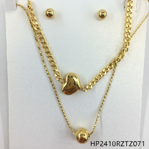 Set di gioielli da sposa alla moda per donna eleganti diamanti e zirconi con pezzi coordinati per matrimoni e feste - Product Image 1