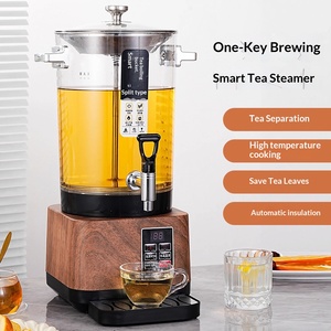 Máquina de Té Inteligente Black Donkey, Comercial, de Vidrio, Portátil, Gran Capacidad, Diseño Aislado, Función de Mantener Caliente Automática, TH-zhu Cha - Product Image 1