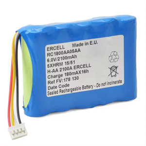 Batería de Repuesto de Alta Calidad RC1800AA05AA Z178130 RHINO POWER de 6V 2100mAh Ni-MH para Agilia <span class=keywords><strong>Fresenius</strong></span> Kabi H-AA1800B - Product Image 6