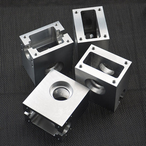 Piezas de aluminio mecanizadas por CNC, componentes metálicos de precisión personalizados para maquinaria industrial, diámetro máximo de 500 mm - Product Image 1