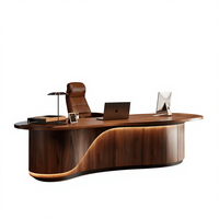 Bureau de direction moderne et luxueux, mobilier de bureau écologique et durable, bureau de direction conçu pour le marché commercial