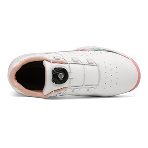 <span class=keywords><strong>Chaussures</strong></span> <span class=keywords><strong>de</strong></span> <span class=keywords><strong>golf</strong></span> pour femmes, imperméables, à clous fixes, antidérapantes, semelle résistante à l'usure, <span class=keywords><strong>cuir</strong></span> microfibre respirant - Product Image 5