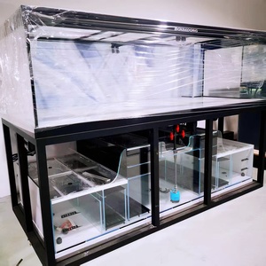 <span class=keywords><strong>Aquarium</strong></span> en verre cristal grand format, idéal pour cloison de studio ou de hall spacieux, écosystème aquatique clair et propre, directement de l'usine - Product Image 5