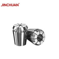 Set Collet Baja JINCHUAN ER11/16/20/32 untuk Part Spindle Router CNC 1mm-26mm, Spring Chuck, Alat Penggilingan, Pengeboran, dan Pengasahan