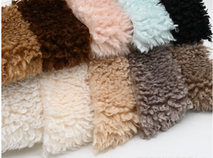 Peluche artificielle en laine peluches à boucles artificielles Jouets pour la maison Vêtements Textile à la maison Tissu - Product Image 5