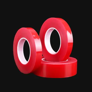 1MM Dicke Roter Film Doppelseitig Transparent Nano Tape Candy Verpackung Wasserdicht Kein Rest kleber