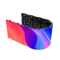Pantalla LED Gigante Flexible para Alquiler Móvil HD, Soporte de Pared para Publicidad en Interiores y Exteriores, Cabina de DJ, Pantalla para Escenario 4K IP65, Suministro OEM