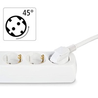 Multiprise électrique industrielle 3/6 prises 10A avec ports USB 2.1A en cuivre certifiée CE GS pour câble Powercon