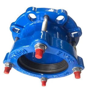 Adaptateur de bride en fonte ductile EN545, adaptateur de bride universel, adaptateur de bride à large gamme pour se connecter aux tuyaux en <span class=keywords><strong>PVC</strong></span>/HDPE/acier - Product Image 1