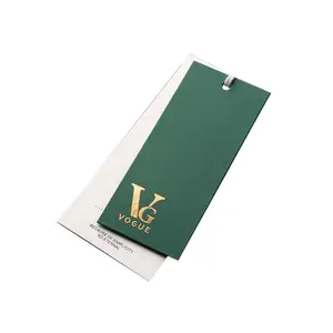 Emballage de vêtements Logo personnalisé papier carte de remerciement étiquette volante étiquettes volantes en relief UV avec trou étiquette volante étiquettes de vêtements étiquettes personnalisées