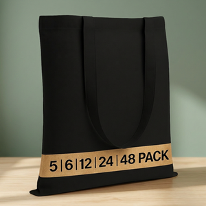 Bolsa Tote de Lona Premium con Cordón y Asa de Cuerda, Reutilizable, para Bodas, Personalizable, OEM, ODM, Marca Privada, Exportación Global a Granel para Compradores - Product Image 1