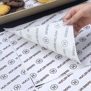 Custom Disposable <b>Food</b> Grade Eco-Friendly Biodegradable Recyclable Greaseproof PE Coated <b>Paper</b> Sandwich Hamburger <b>Wrapping</b> - Product Image 4
