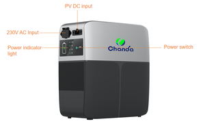 300W LiFePO4 Taşınabilir Güç İstasyonu, 200W Güneş Paneli, 110V 220V AC Çıkışı, Kamp, Ev, Karavan, Acil Durum Yedek Güç Kaynağı için MPPT ile - Product Image 3