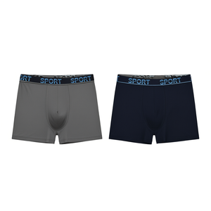 Bóxers Ecológicos para Hombre Opciones de Tiro Alto y Tiro Medio Tela Tejida Calzoncillos Tipo Bikini Talla XL - Product Image 1